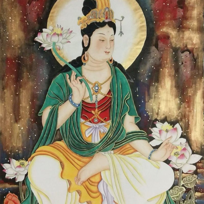 Painting of the Goddess of Mercy